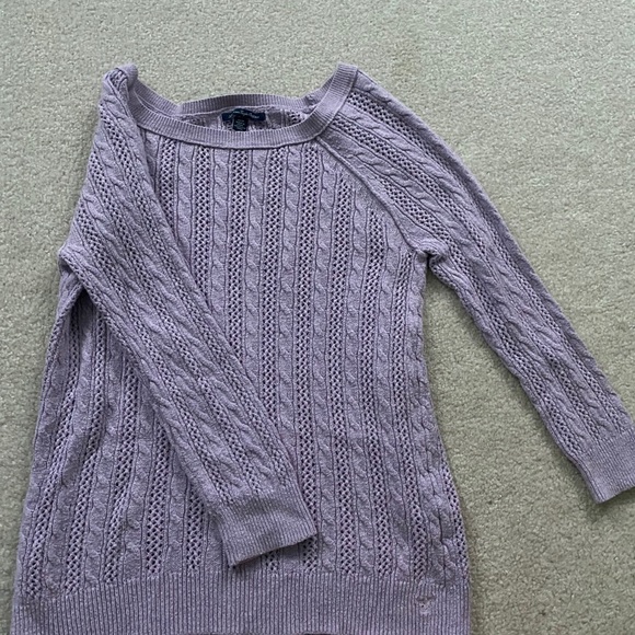 Lavendar sweater - Picture 2 of 3